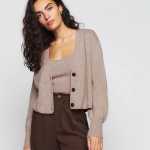 Reformation varenne sweater set